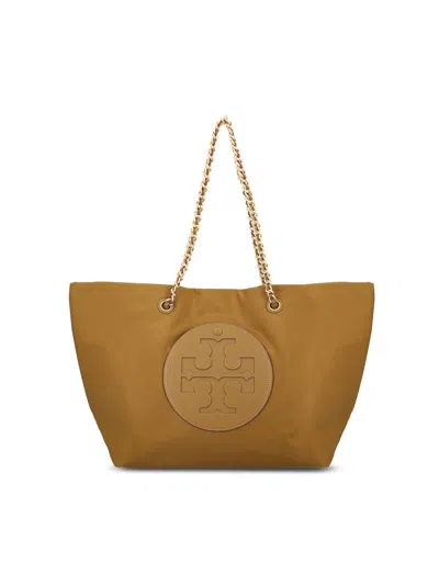 TORY BURCH ELLA CHAIN TOP HANDLE BAG