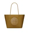 Tory Burch Ella Chain Tote Bag In Brown