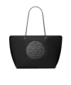 Tory Burch Large Ella Tote Bag In Black