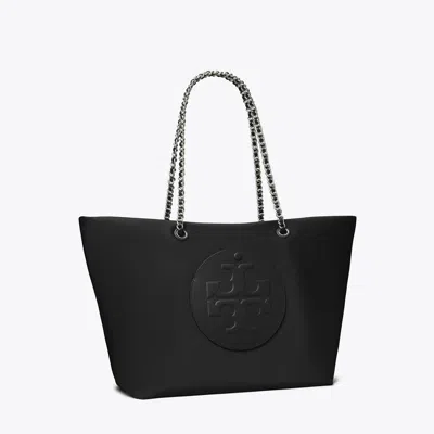Tory Burch Ella Chain Tote In Black