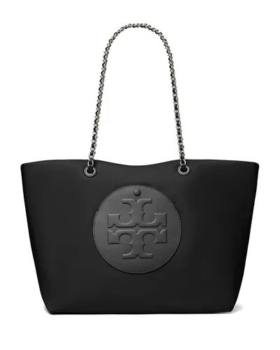 Tory Burch Ella Chain Tote In Black