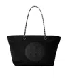 Tory Burch Ella Chain Tote In Black