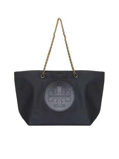 Tory Burch Ella Chain Tote In Black