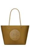 Tory Burch Ella Chain Tote In Camel