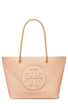 Tory Burch Ella Chain Tote In Pink Sand