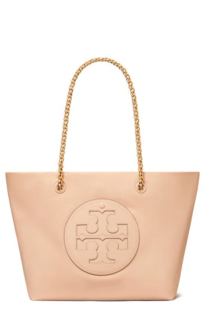 Tory Burch Ella Chain Tote In Pink Sand