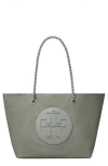 Tory Burch Ella Chain Tote In Stone