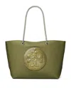 Tory Burch Ella Chain Croc Zip Tote Bag