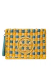 Tory Burch Ella Clutch Bag Hand Crocheted