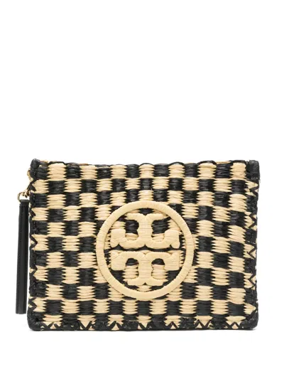 Tory Burch Ella Clutch Bag In Neutrals