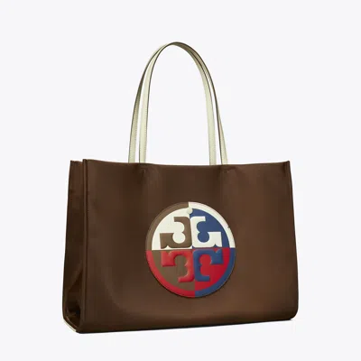 Tory Burch Ella Colorblock Tote In Multi