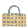 Tory Burch Hand Bag Ella East-west Worked Extensions In Blue