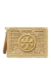 Tory Burch Ella Crochet Pouch In Natural