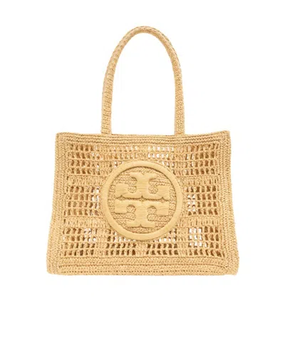 TORY BURCH ELLA CROCHET TOTE BAG