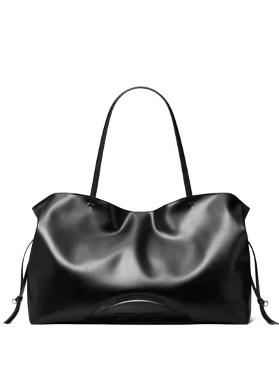 Tory Burch Ella Tote Bag Mit Kordelzug In Black