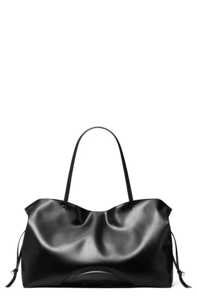 Tory Burch Ella Drawstring Tote In Black