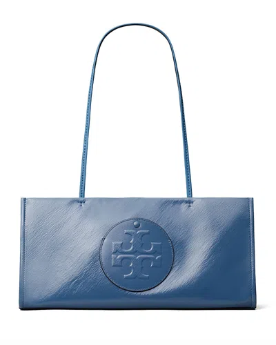 Tory Burch Ella East West Tote In Purple