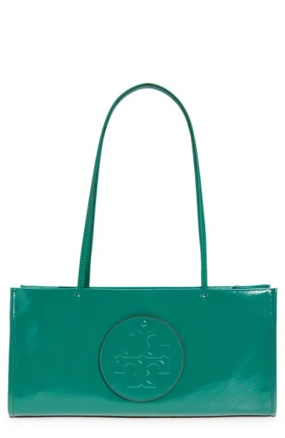 Tory Burch Ella East-west Tote In Green