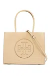 Tory Burch Ella Eco-friendly Tote Bag Made Of In Beige