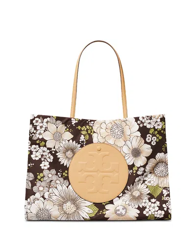 Tory Burch Ella Floral Print Tote Bag In Multi