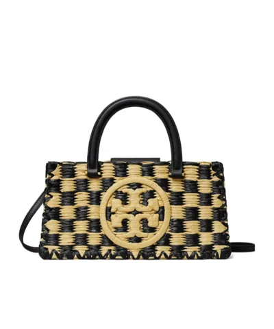 TORY BURCH TORY BURCH ELLA EAST WEST CROCHETED HANDBAG