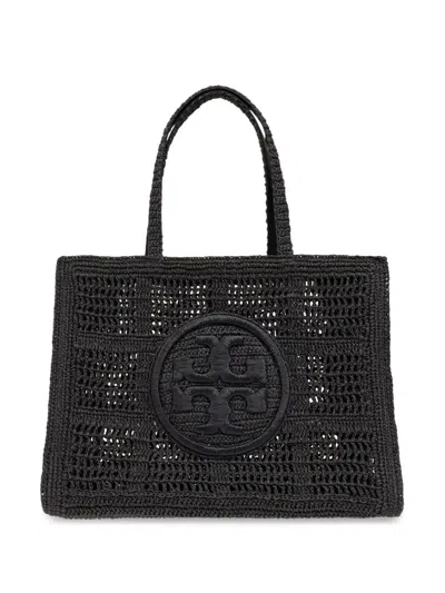 TORY BURCH TORY BURCH ELLA HAND-CROCHETED LARGE TOTE BAGS