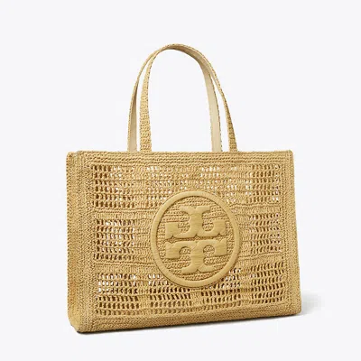 Tory Burch Ella Hand-crocheted Large Tote In Brown