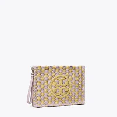 Tory Burch Ella Hand-crocheted Pouch In Purple