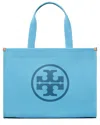 Tory Burch Ella Colorblock Canvas Tote