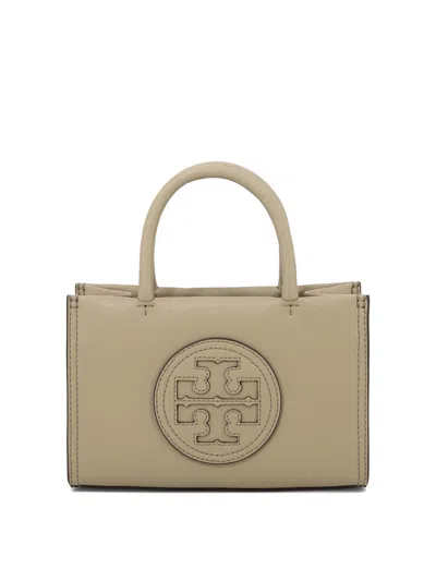 Tory Burch "ella Mini" Handbag In 浅褐色的