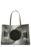 Tory Burch Ella Print Tote In Yellow