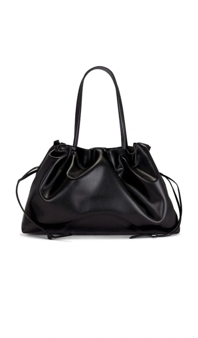 Tory Burch Ella Recycled Drawstring In Black