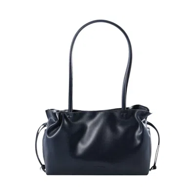 Pre-owned Tory Burch Ella Recycled Drawstring Small Tote Bag 'soft Blue' | Women's Size Onesize