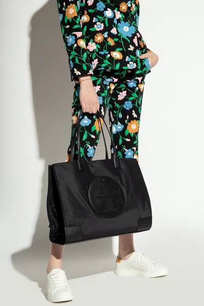 Tory Burch ‘ella' Shopper Bag In Black