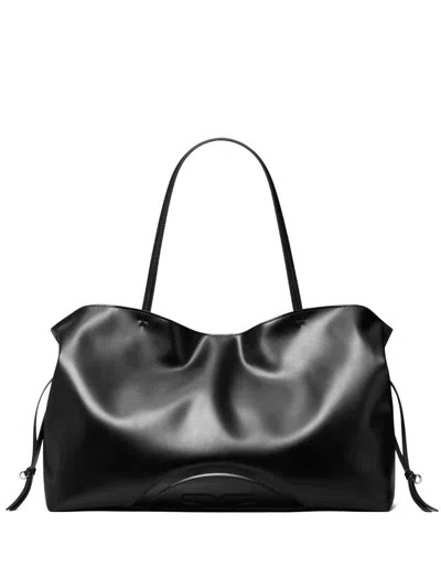 Tory Burch Ella Shopping Bag In Black