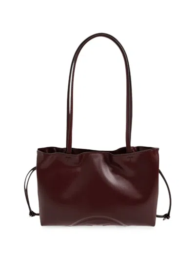 Tory Burch Ella Shoulder Bag In Red