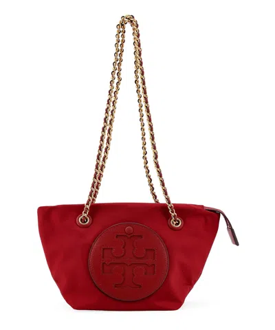 Tory Burch Ella Shoulder Bag In Red