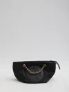 Tory Burch Ella Small Leather Chain Shoulder Bag In Black