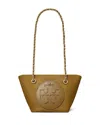 Tory Burch Ella Small Chain Crossbody In Camel