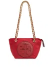 Tory Burch Small Ella Chain Convertible Crossbody Bag In Red