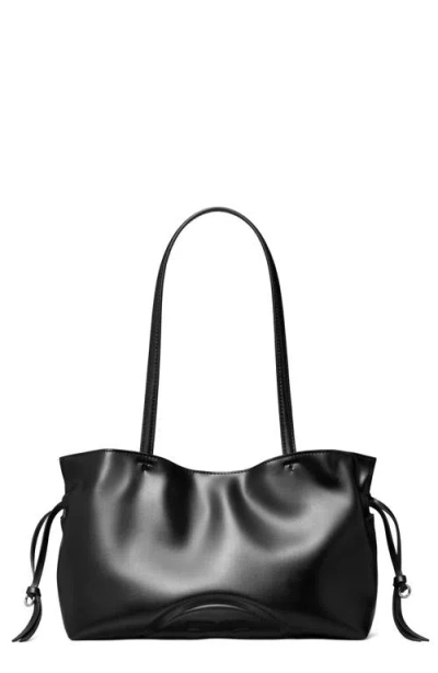 Tory Burch Ella Small Drawstring Tote In Black