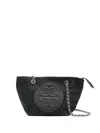 Tory Burch Ella Shoulder Bag With Chain Strap In Black