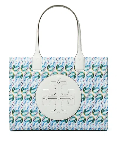Tory Burch Ella Small Printed Tote In Multi