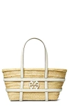 Tory Burch Ella Small Straw Basket Tote