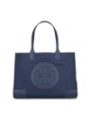 Tory Burch "ella" Small Tote Bag - Navy