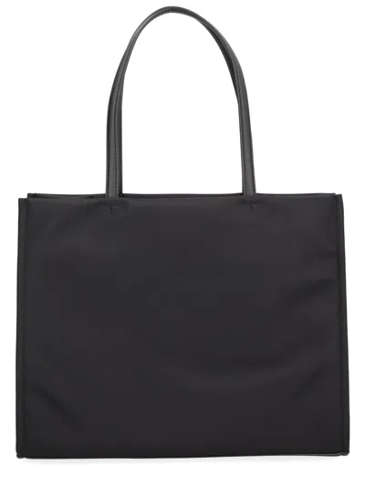 Tory Burch Ella Small Tote Bag In Black