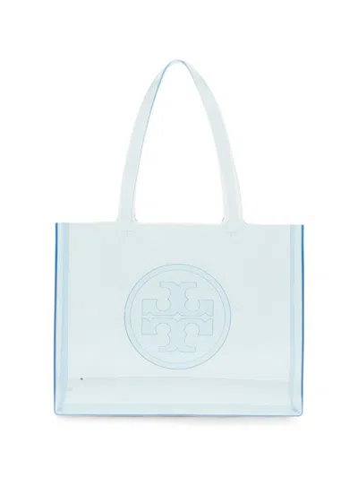 Tory Burch Ella Small Tote Bag In Blue