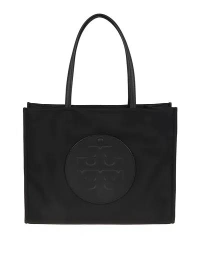 Tory Burch Ella Small Tote In Black