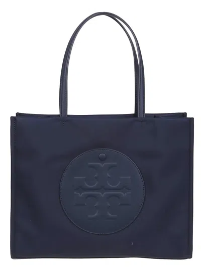 Tory Burch Ella Small Tote In Blue