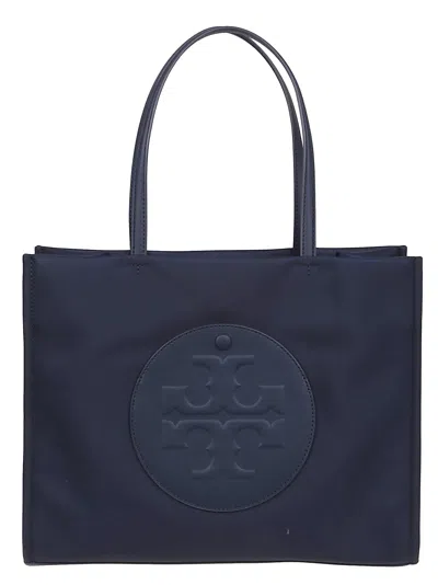 Tory Burch Ella Small Tote In Blue